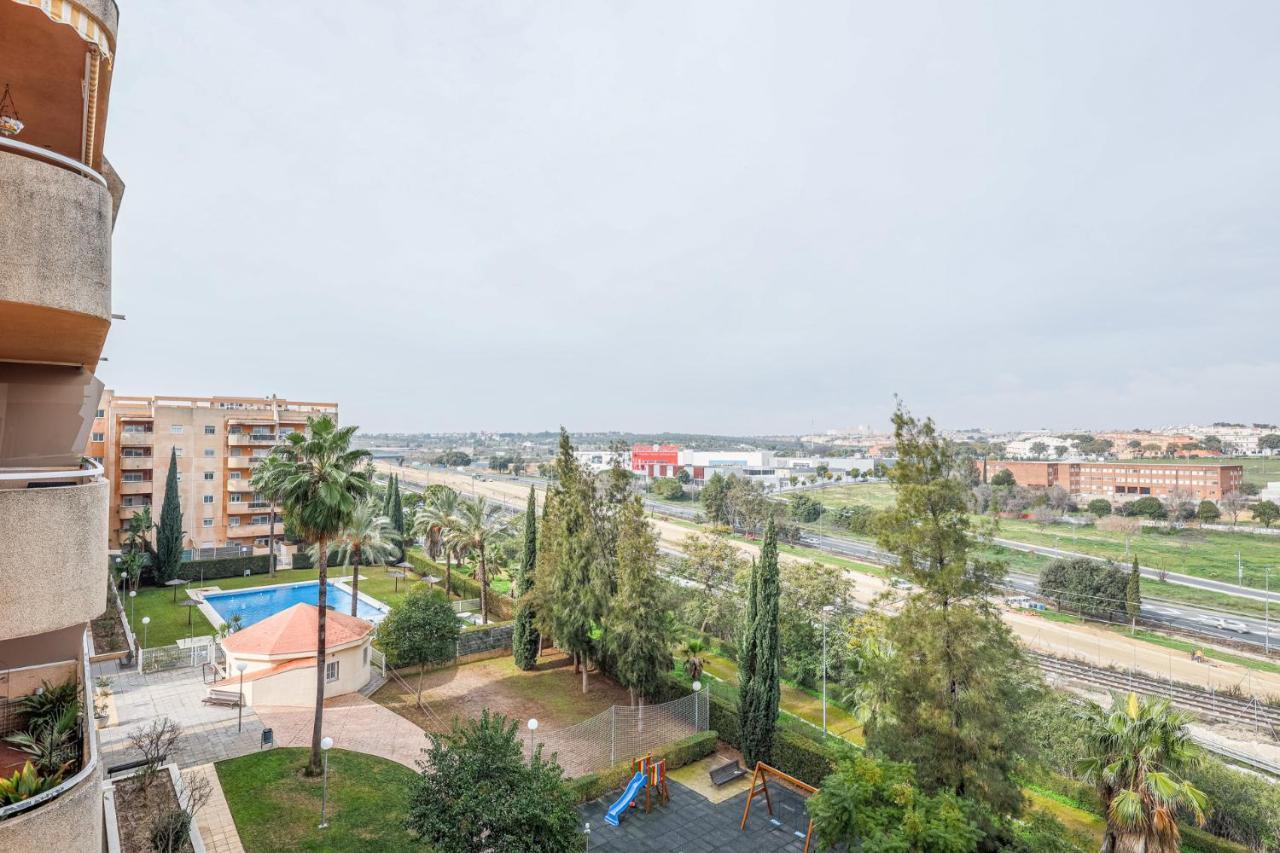 Sensacional Apt 2 Hab 2 Banos 4 Pax Aljarafe Metro San Juan de Aznalfarache Exteriör bild