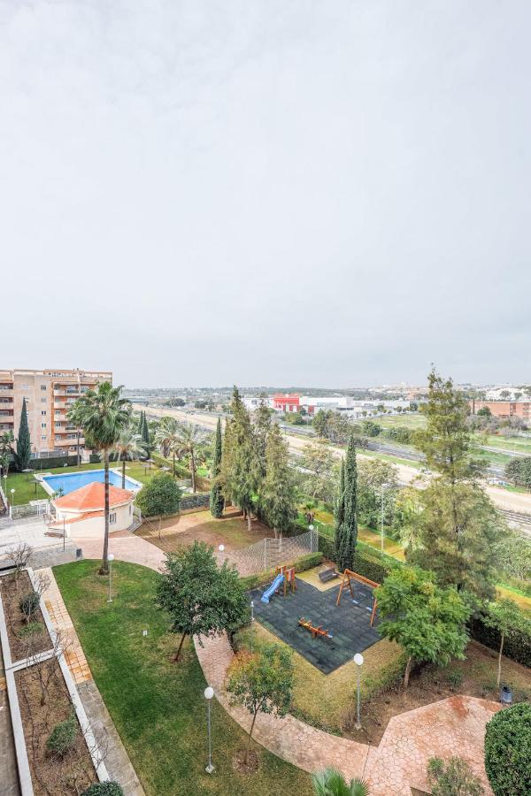 Sensacional Apt 2 Hab 2 Banos 4 Pax Aljarafe Metro San Juan de Aznalfarache Exteriör bild